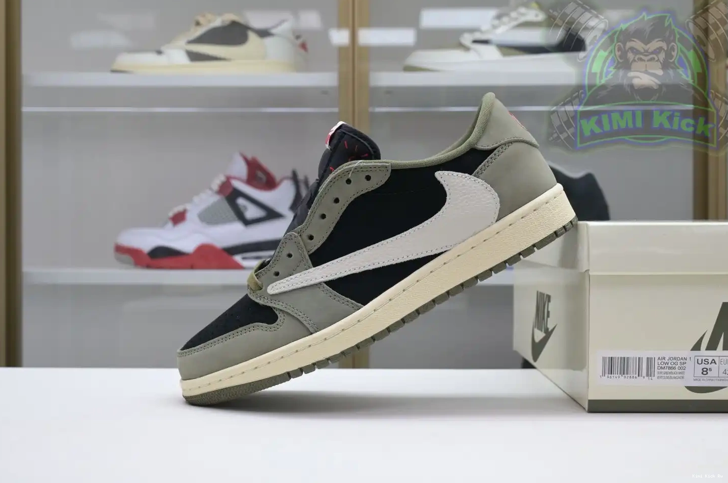 Jordan Kimikick Jordan Air OG Scott Low 1 x 7.0 Travis 0703